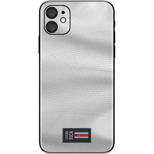 Costa Rica Soccer Flag iPhone 11 Skin